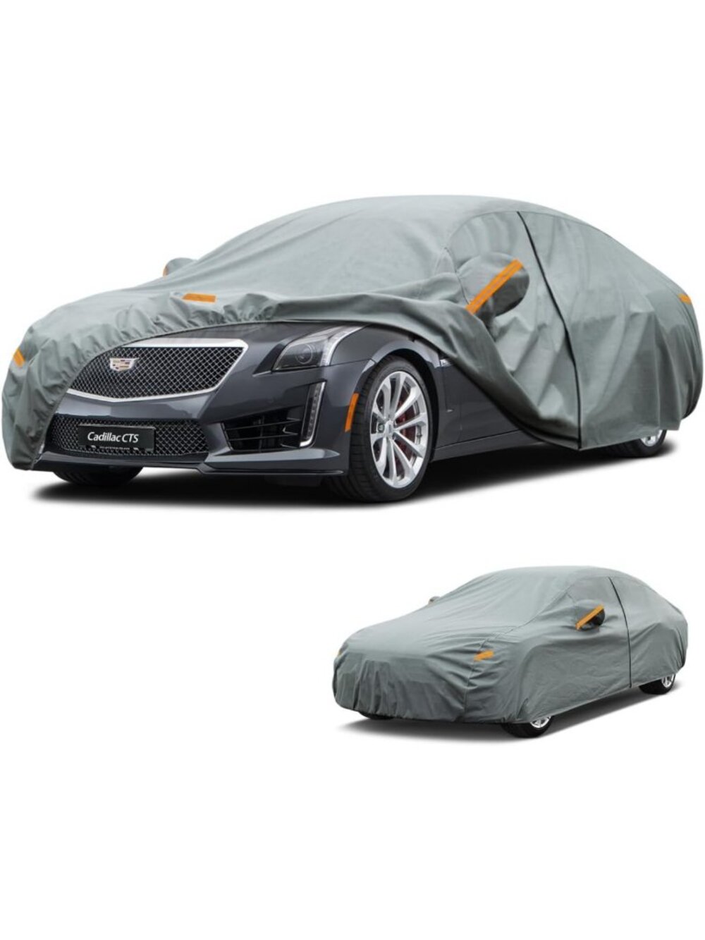 Heavy Duty Waterproof Car Cover for Cadillac CTS/CT5 - Custom Fit Protection